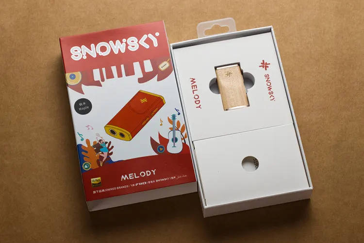 FiiO SNOWSKY Melody open box