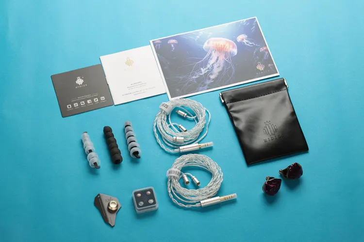 Hidizs MK12 Turris Titanium Edition IEM accessories