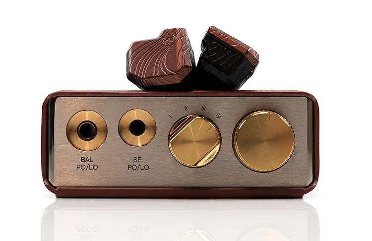 PLUSSOUND Allegro II on top of iBasso DX320 MAX Ti