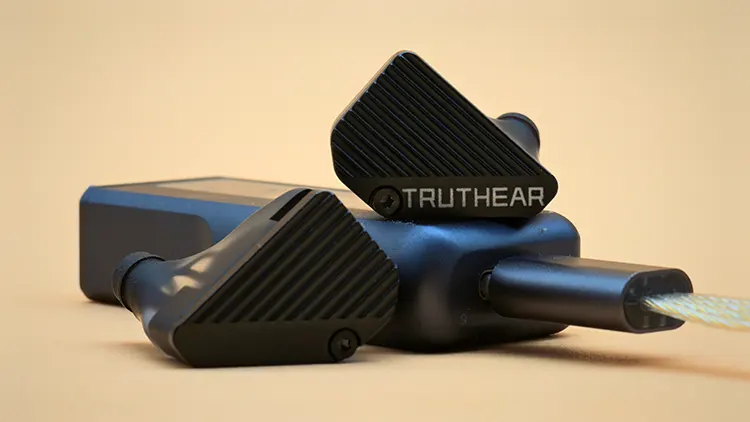 TRUTHEAR PURE beside Colorfly CDA-M2 dongle