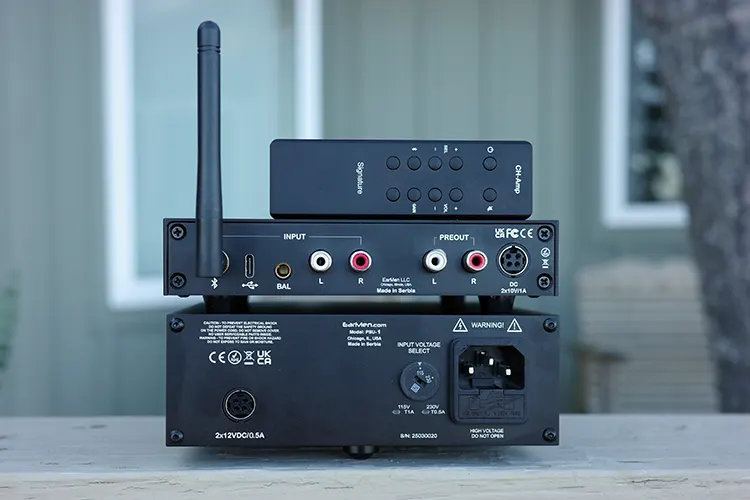 EarMen CH-Amp Signature back panels