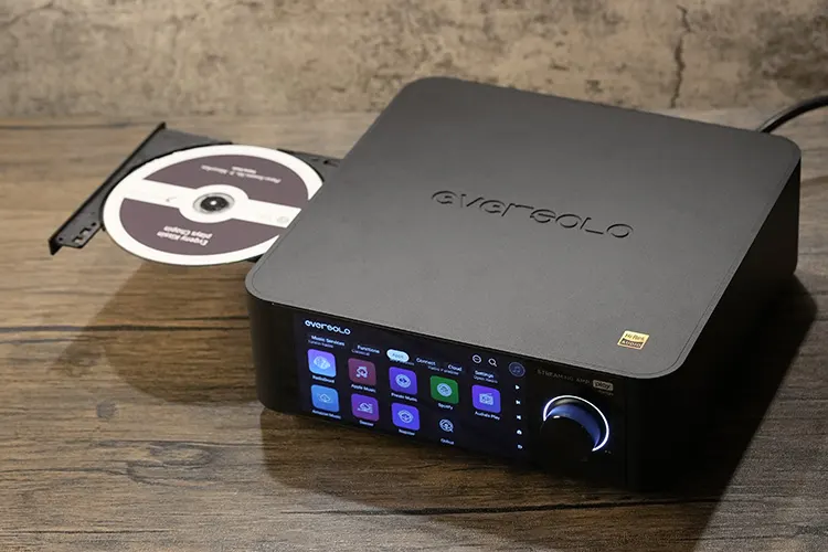 Eversolo Play with CD tray ejected