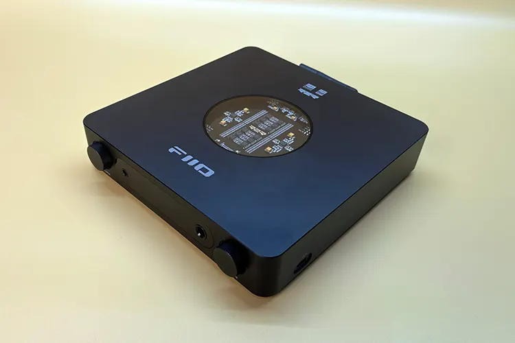 FiiO K13 R2R angled view
