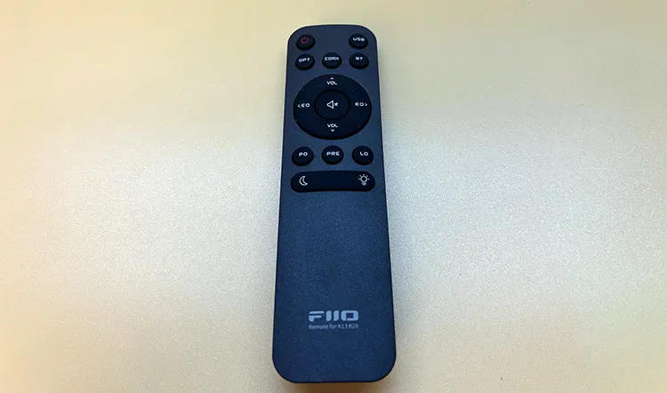 FiiO K13 R2R remote control