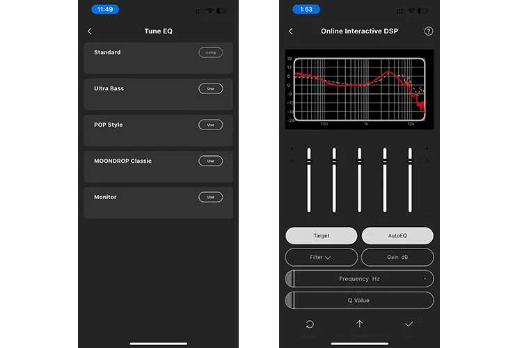 MOONDROP x HONKAI Star Rail Robin 2 app EQ screenshots