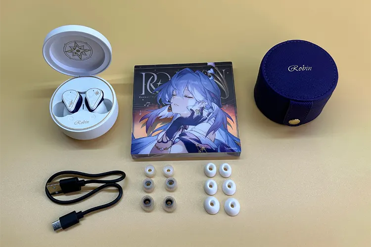 MOONDROP x HONKAI Star Rail Robin accessories