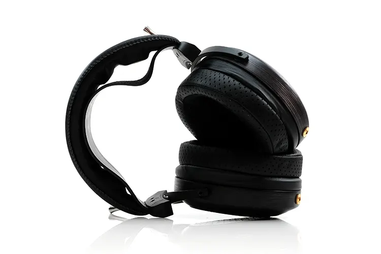 ZMF Headphones BOKEH Open on its side