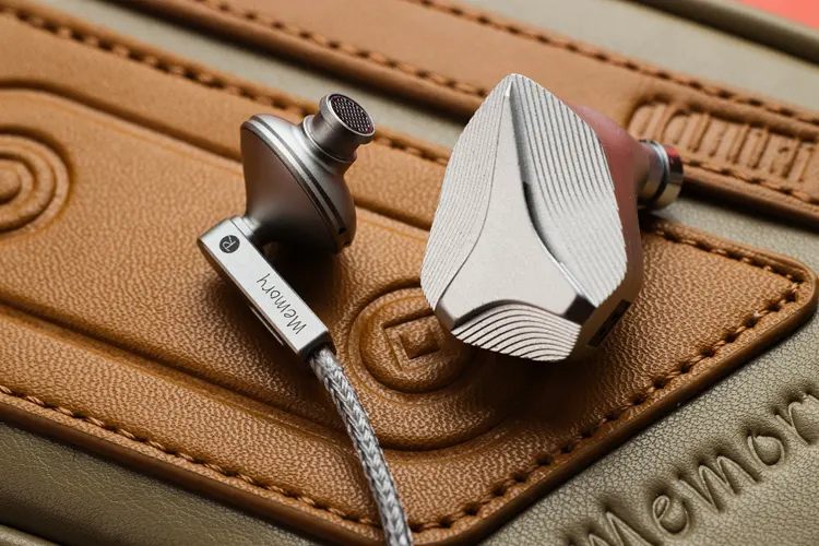 ddHiFi Memory beside Hidizs MP145 IEM