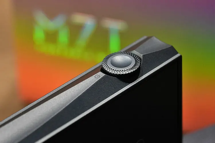 Shanling M7T volume dial