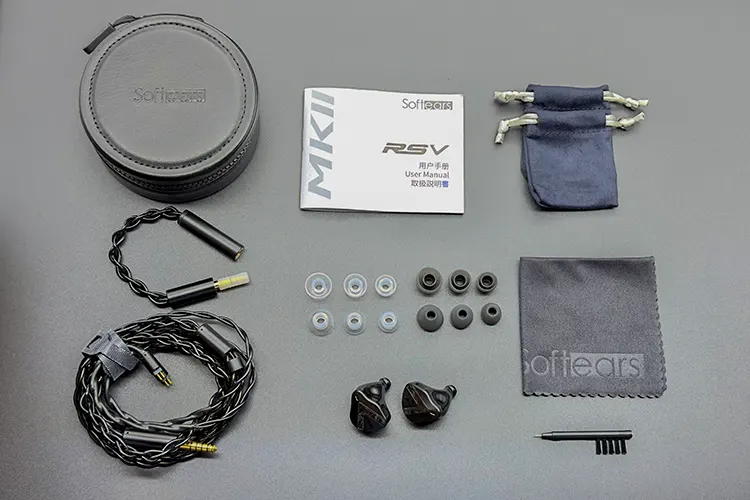 Softears RSV-MKII accessories