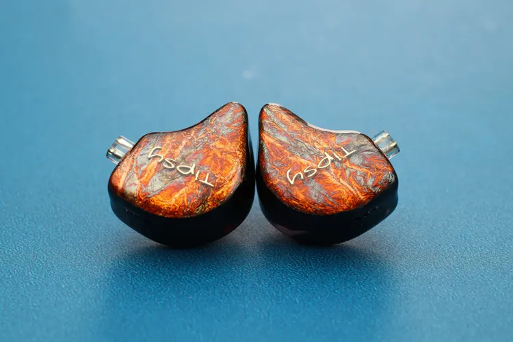 Tipsy M5 faceplates on blue background