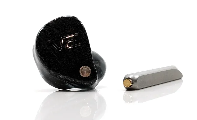 Vision Ears XCON shell with magnet taken out