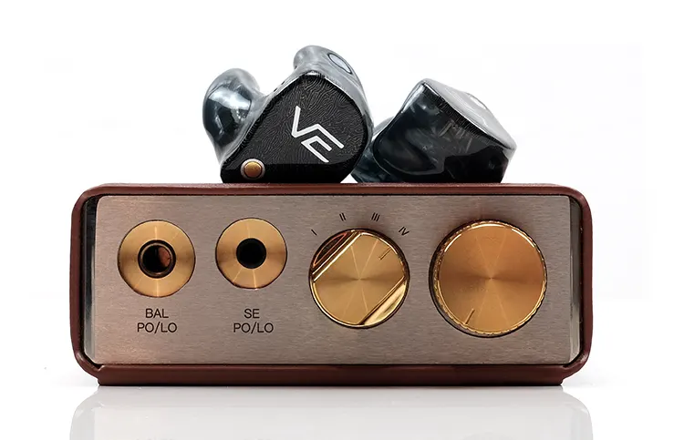 Vision Ears XCON shells on top of iBasso DX320 MAX Ti