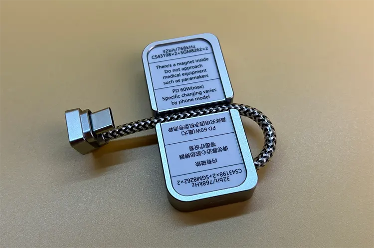 ddHiFi TC44Grip upside down