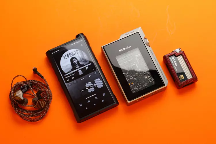 FiiO JH13 beside 3 sources