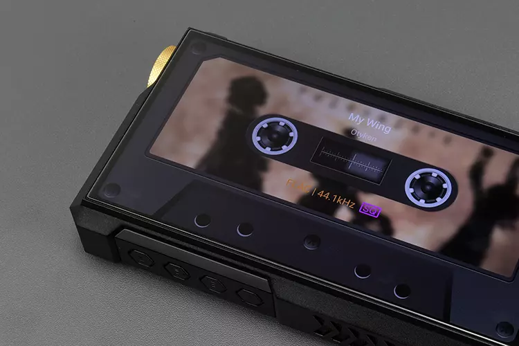 FiiO M27 tape mode screen
