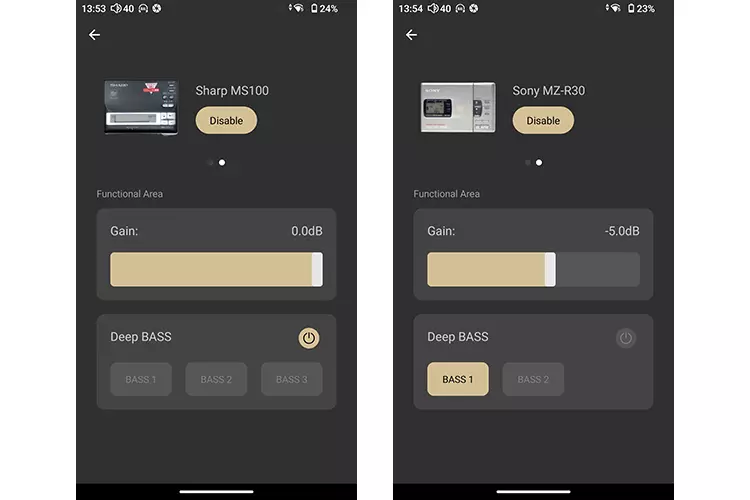 HiBy RS8 II Sankofa AI Mini Disc screenshots