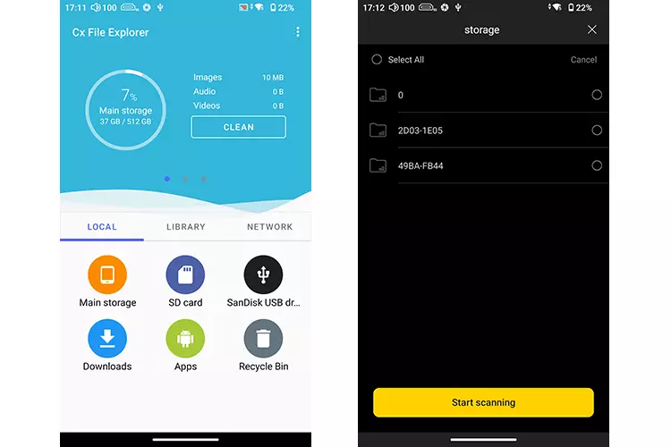 HiBy RS8 II USB OTG 2 screenshots