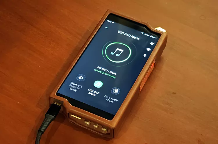 HiBy RS8 II in USB DAC mode