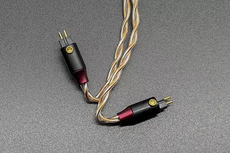 PLUSSOUND Palladium Fusion Hybrid cable connectors