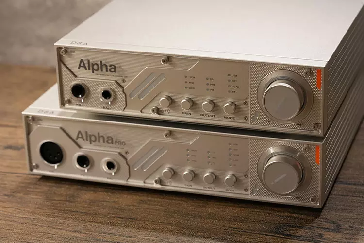 D&A Alpha front panel on top of PRO Edition