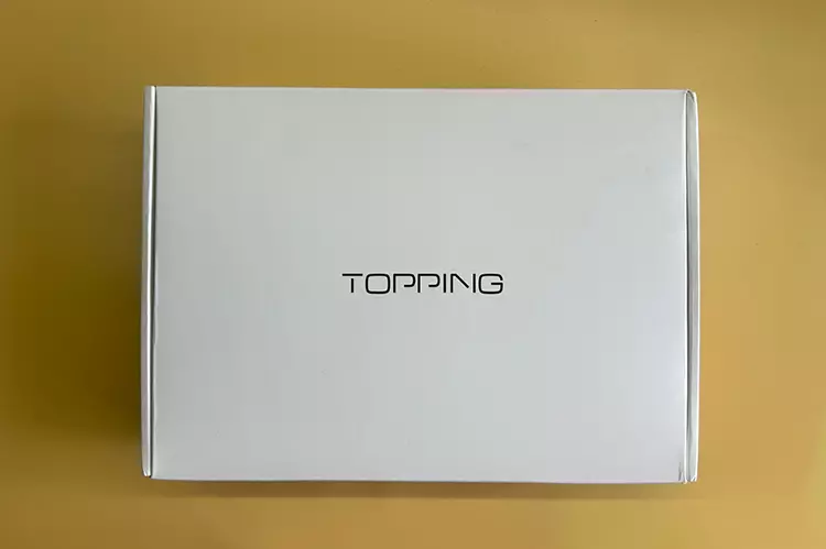 Topping E50 II box
