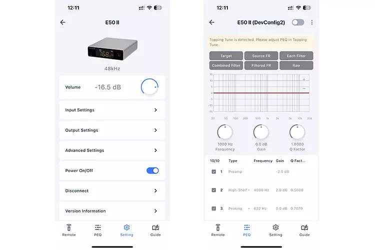 Topping Home app 2 screenshots