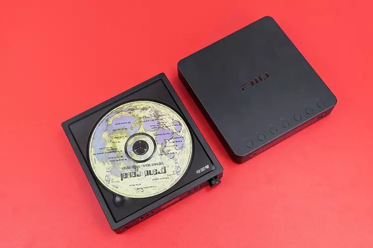 FiiO DM15 R2R beside the DM13 CD player