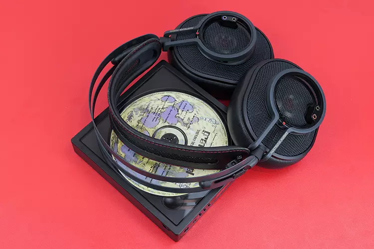 FiiO DM15 R2R with the Austrian Audio Composer headphones on top