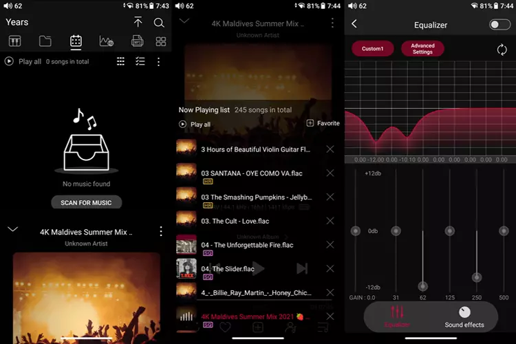 FiiO M33 R2R Music app screenshots