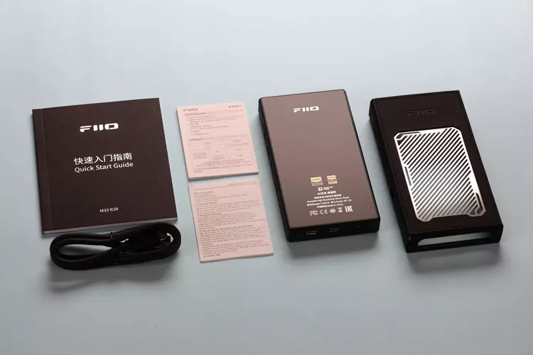 FiiO M33 R2R accessories