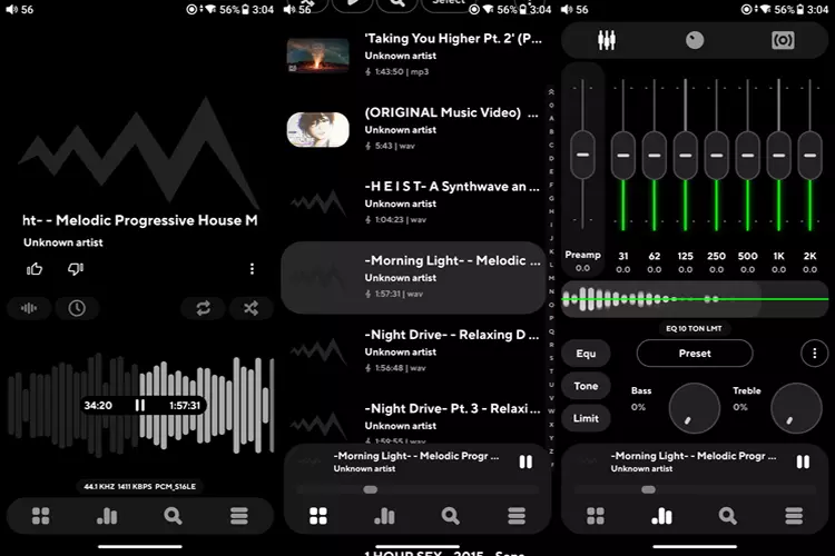 FiiO M33 R2R poweramp screenshots