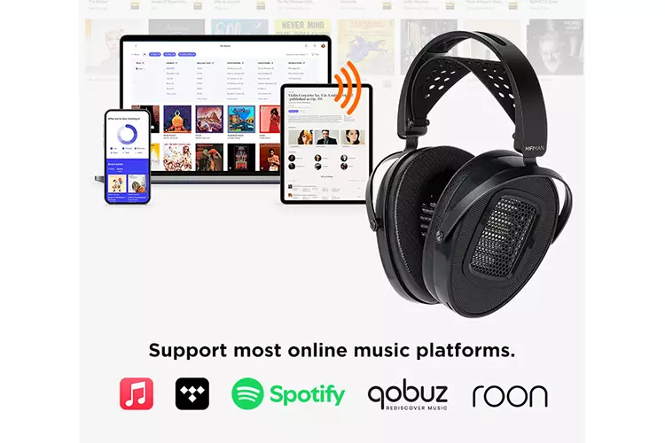 HIFIMAN Arya WiFi streaming screenshot