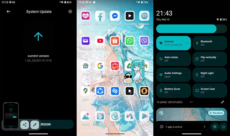 HiBy Digital M500 x Hatsune Miku 4G 3 software screenshots
