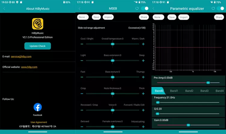 HiBy Digital M500 x Hatsune Miku 4G Music screenshots