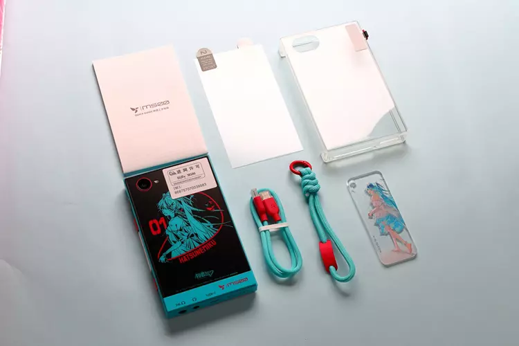 HiBy Digital M500 x Hatsune Miku 4G accessories