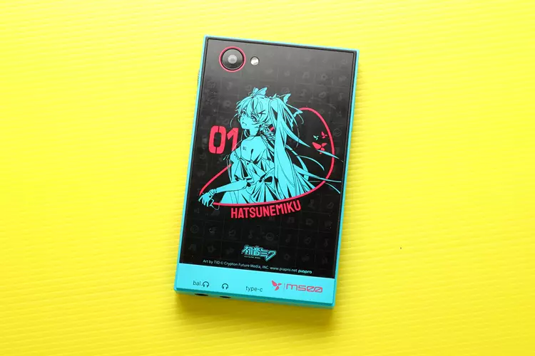 HiBy Digital M500 x Hatsune Miku 4G back panel