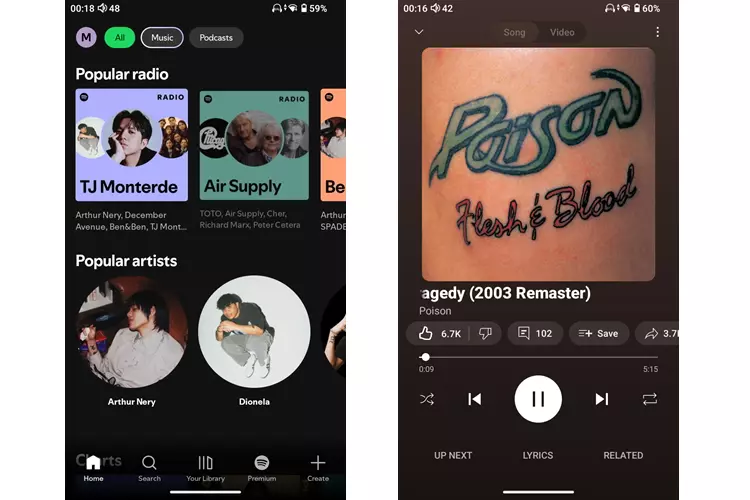 HiBy Digital M500 x Hatsune Miku 4G streaming software 2 screenshots