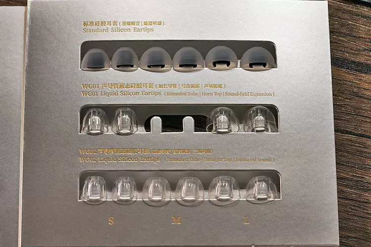 HiBy Zeta II ear tips