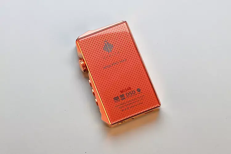 Hidizs AP80 PRO MAX Copper Edition back panel