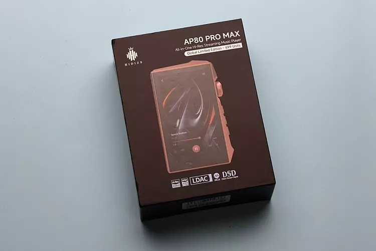 Hidizs AP80 PRO MAX Copper Edition box
