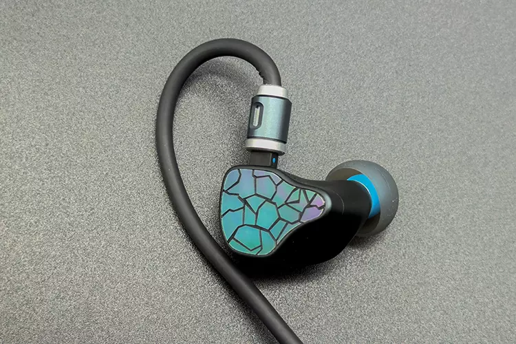 THIEAUDIO Hype 4 MKII attached to its cable