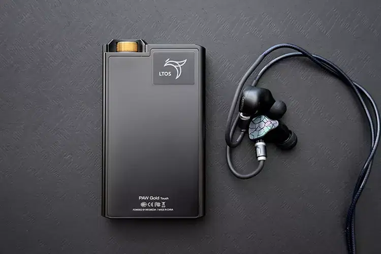 THIEAUDIO Hype 4 MKII beside the Lotoo PAW Gold Touch