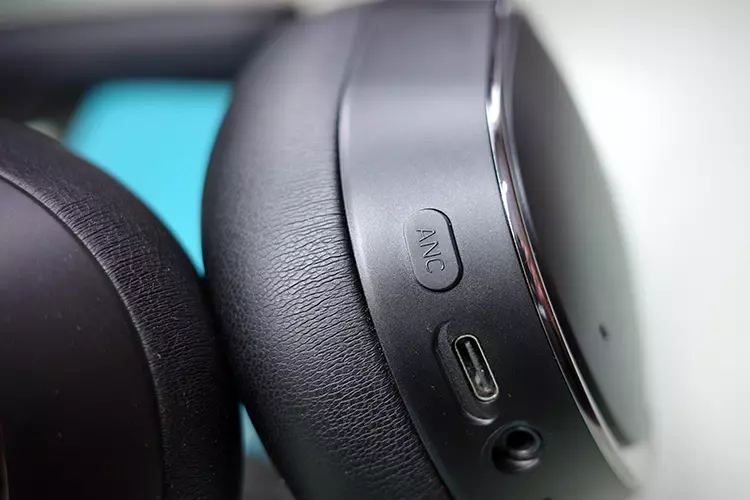 FiiO EH13 ANC controls on the cup