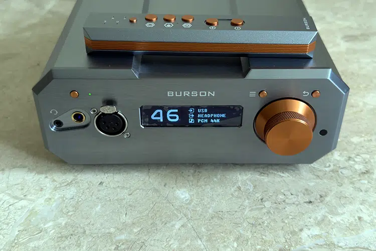 Burson Audio Conductor Stellar amplifier and remote