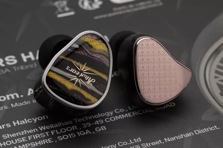 Kiwi Ears Halcyon beside Kiwi Ears Etude