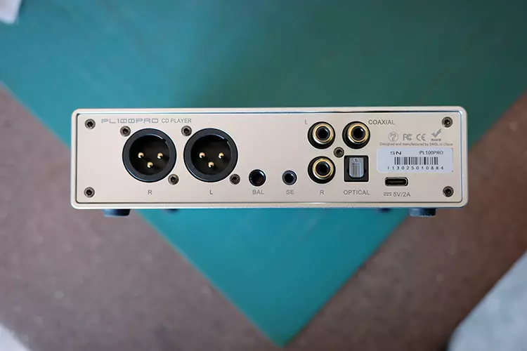 SMSL PL100PRO rear panel