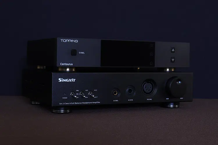 Singxer SA-2 with Topping Centaurus DAC