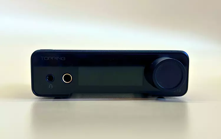 Topping DX1 II front panel