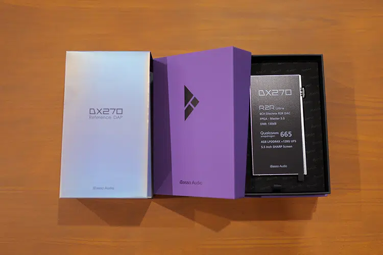 iBasso DX270 unboxing